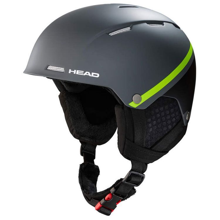 Head helmet Trucker Boa Anthracite/Lime