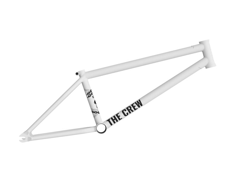 STRESS THE CREW FRAME WHITE