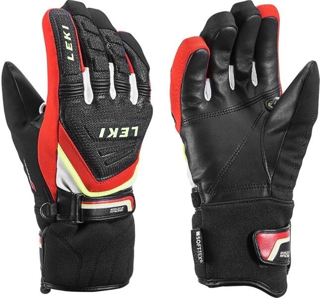 Leki Race Coach C-Tech Junior Black-red-White-Yellow