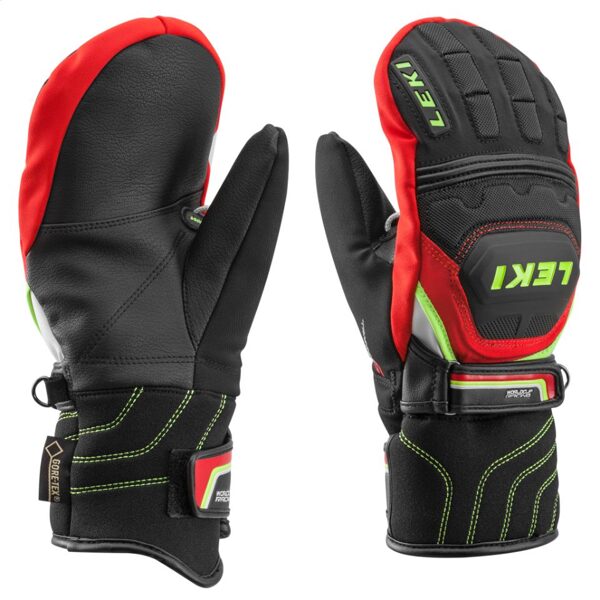 Leki WC Race Coach Flex Junior Mitt black-white-red-yellow