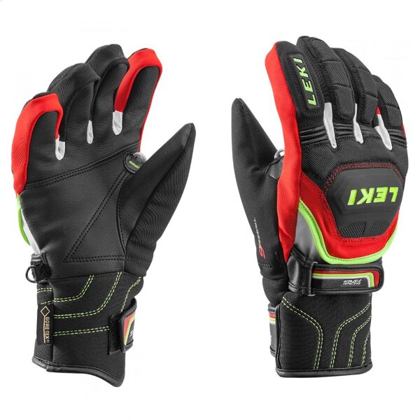 Leki WC Race Flex S Junior black-red-white-yellow