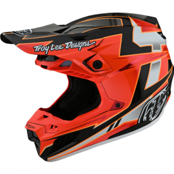 Ķivere Troy Lee Designs SE5 Composite Graph - Red/Black