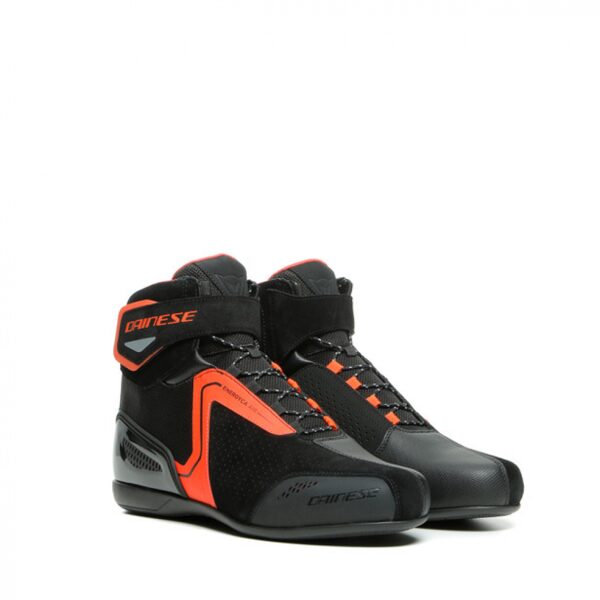 DAINESE ZĀBAKI ENERGYCA AIR BLACK/RED FLUO