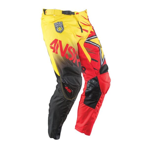 ANSR ELITE ROCKSTAR 2015 PANT RED/YELLOW