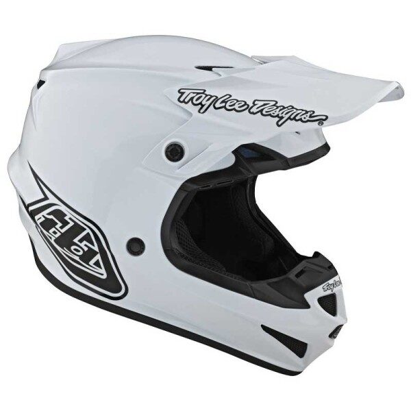 Ķivere Troy Lee Designs SE4 Polyacrylite Mono - White