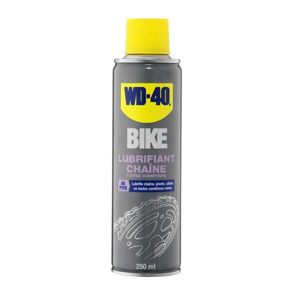 WD40 BIKE CHAIN LUBRICANT ALL CONDITIONS 250ML